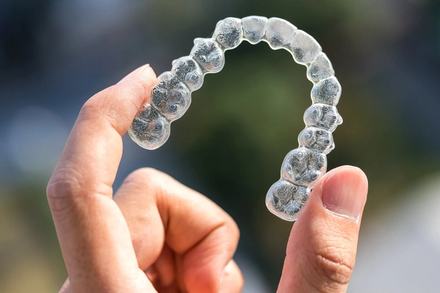 Invisalign clear aligner tray